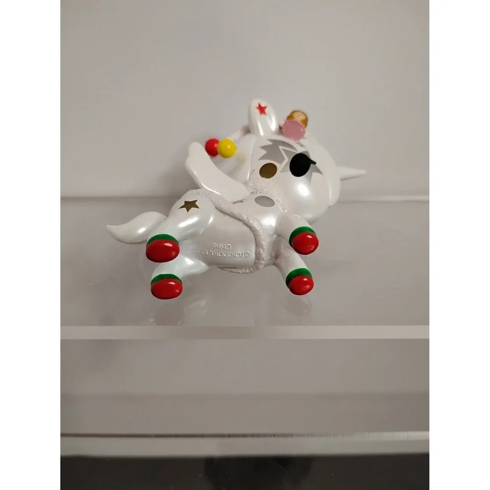 Tokidoki Unicorno Holiday Angelic Vinyl Figure White Christmas Star 3in